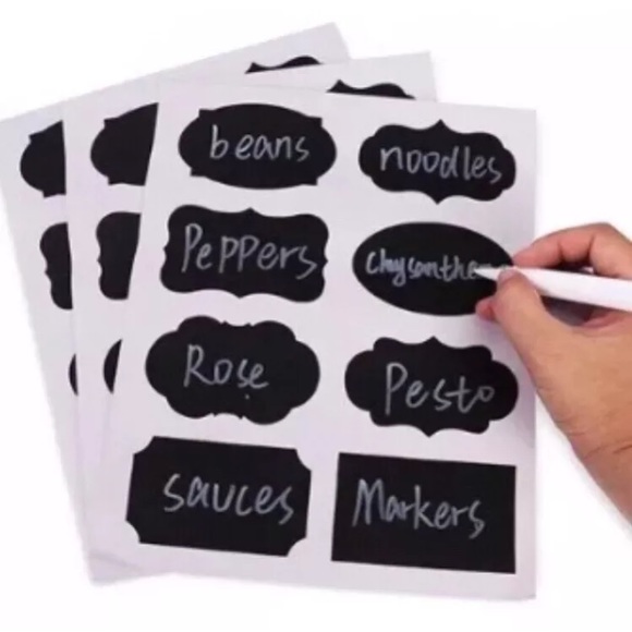 Cost Plus • Chalkboard Label Stickers - Picture 6 of 6